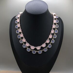 Charter Club bejeweled faux gemstone dressy cocktail necklace bundle lot 2 NEW.